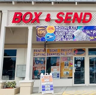 Box & Send Business Center Box & Send Business Center Storefront